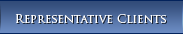 Representative Clients